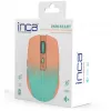 Cian Technology GmbH INCA Maus IWM-511RT Blt+Wrls RGB Grundfarbe Orange