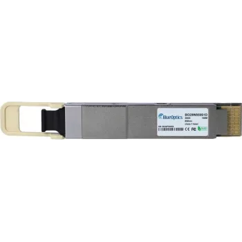 Netzwerk-Transceiver-Modul BlueOptics QSFP-200G-SR4-BO, QSFP-DD, 200 Gbit/s, MPO-16/MTP-16, bis zu 100 m, Silber