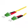 METZ CONNECT OpDAT Patchkabel LC-D APC/LC-D APC OS2 3,0 m – Kabel