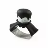 Tisch-Knoblauchpresse Ototo Design Rockula Kunststoff Edelstahl Schwarz Weiß