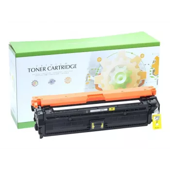 STATIC Tonerkartusche kompatibel mit HP CE272A/CE342A/CE742A gelb wiederaufbereitet 7.500 Seiten