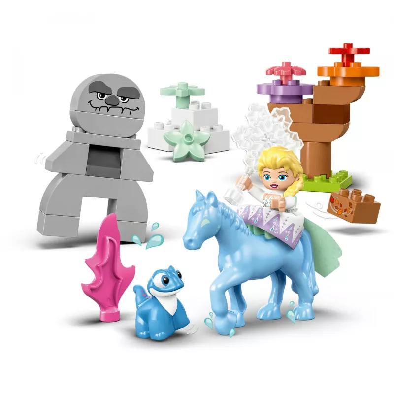 LEGO DUPLO Spielset 10418 — Disney Elsa und Bruni im verzauberten Wald, 31 Teile, 2+ Jahre