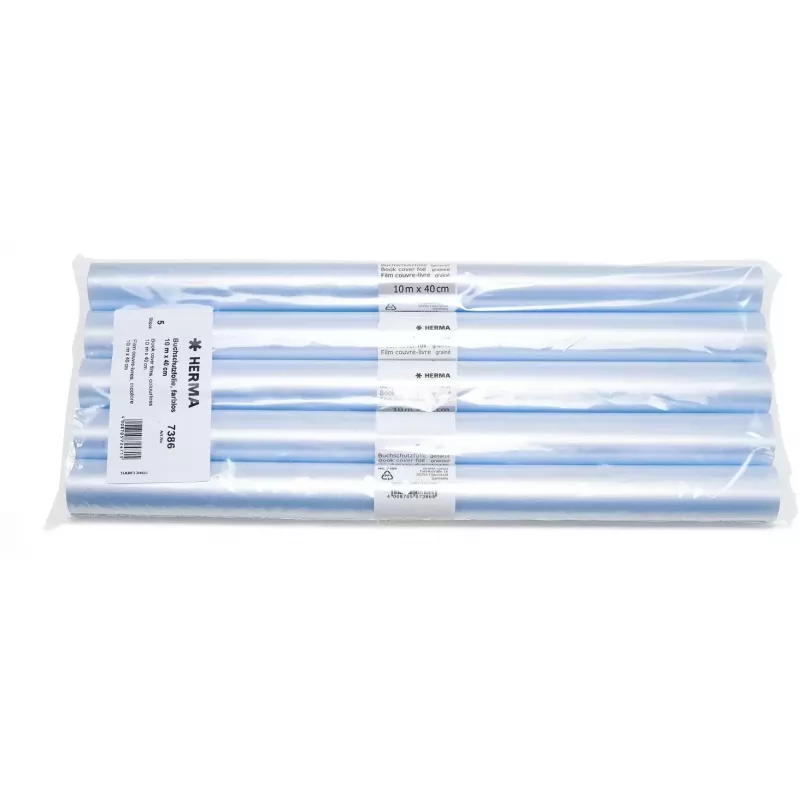 Herma Buchschutzfolie 10 m x 40 cm transparent 7386
