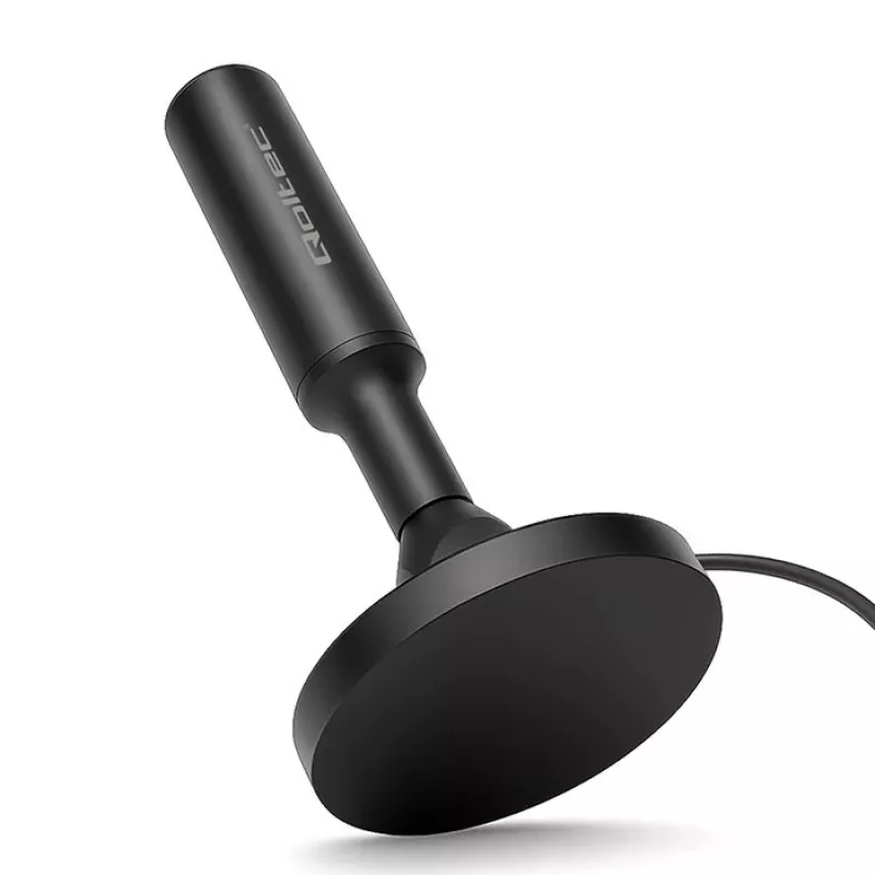 TV-Antenne QOLTEC DVB-T2 28 dBi mit Signalverstärker, Innen-/Außenempfang