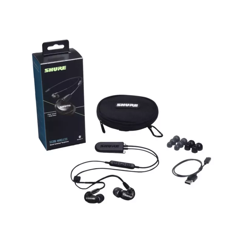 Shure SE215 Ohrhörer, Schwarz | Shure