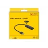 Adapter HDMI-A Stecker auf DisplayPort Buchse 4K 60 Hz DeLOCK 63206