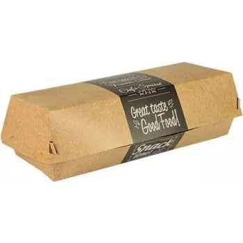 Papstar 86635 Einweg-Lebensmittelbehälter Karton Beige (86635)