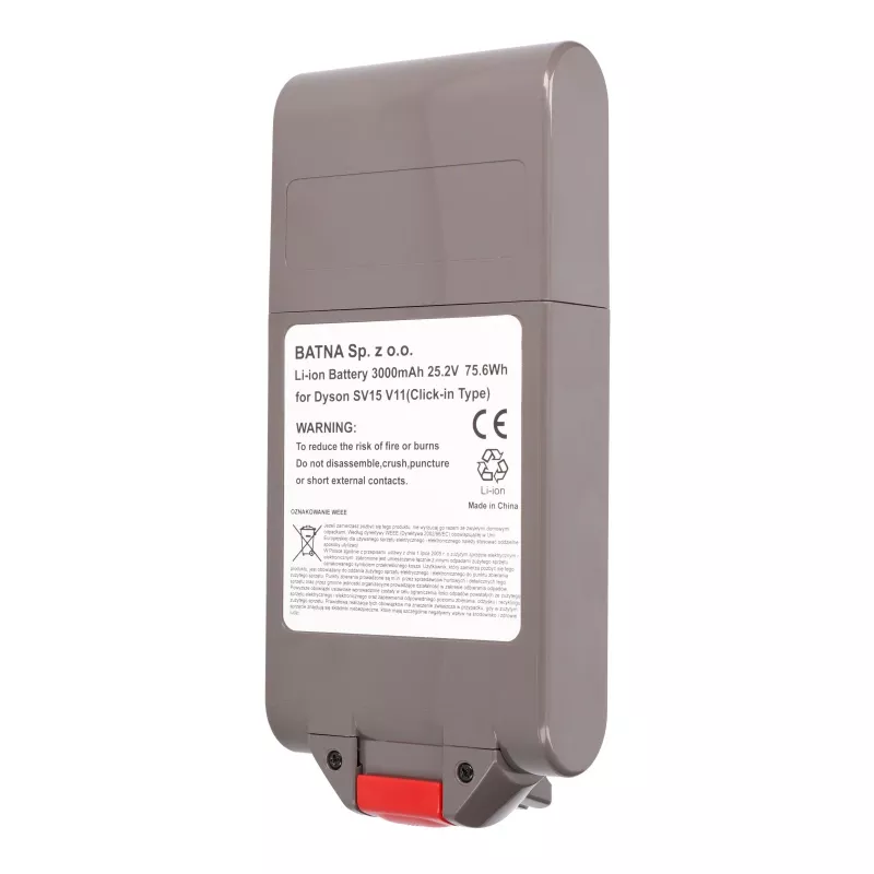 Ersatzakku für Dyson V11 25,2V 3000mAh von Extralink