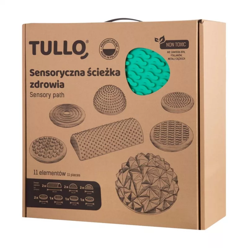 TULLO Fizjo sensorischer Pfad 11 Stück