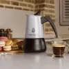 Piccolina 600, Kaffeemaschine Hellblau/Schwarz, 300 ml | 6 Tassen