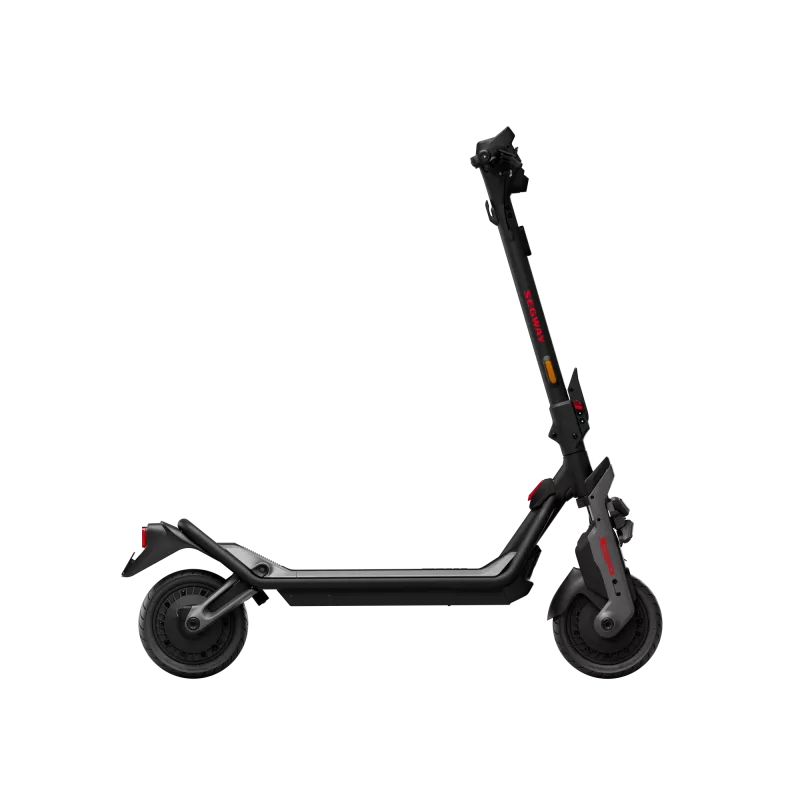 Segway | Superscooter GT3 E | Elektroroller | Max. 2400 W | Bis zu 25 km/h | 11 Zoll | Schwarz und Grau