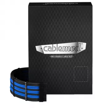 CableMod Dual Set 12V 2x6-polig für Corsair RMi/RMx – Individuell gesleevtes Netzkabel-Kit, blau