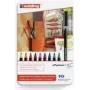 Filzstift Edding 1300 colourpen Schwarz Blau Braun Grün Orange Pink Lila Rot Gelb 10 Stk.