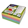 Haftnotizen Forpus, 75x75mm, Mischung aus 4 Pastellfarben, Würfel (1x320)