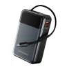 Tragbare Powerbank Vention FHYB0 20000mAh 65W, 2× USB-C, 1× USB-A, schwarz