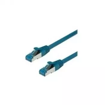 VALUE - Patchkabel - RJ-45 (M) auf RJ-45 (M) - 1,5 m - SFTP, PiMF - CAT 6a - Halogenfrei, vergossen, rastnasenschutz, Litze - Blau (21.99.1994)