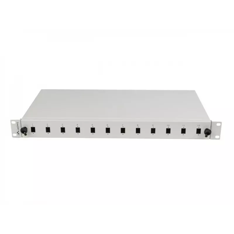 Patchpanel Lanberg FOP1-12SS-LDS Grau ABS Stahl 19 Zoll