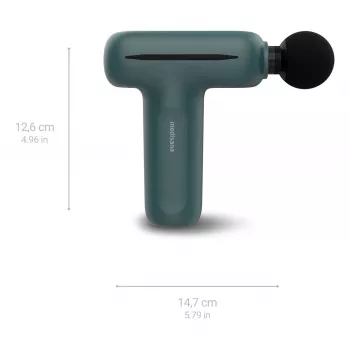Medisana MG 200 Muskelmassagegerät mit 4 Köpfen, Vibration, 3000 U/min, 8 mm Amplitude, Li‑Ion 7,4V, USB-Ladung