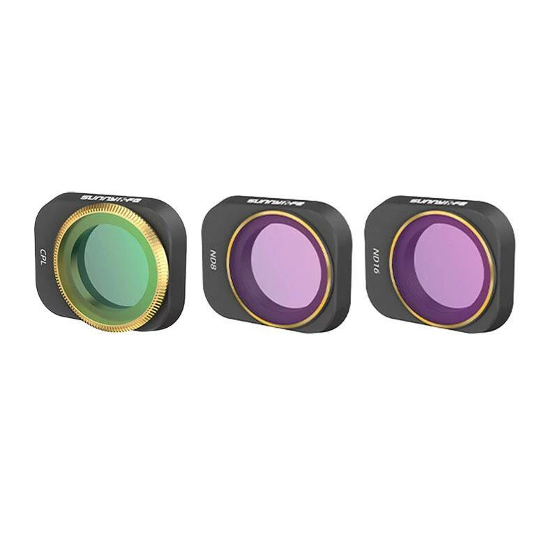 Set mit 3 Filtern CPL+ND8+ND16 Sunnylife für DJI Mini 3 Pro (MM3-FI415)