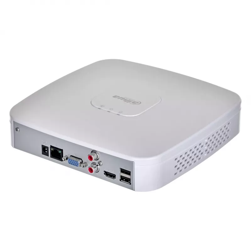 Netzwerk-Videorekorder DAHUA NVR2108-I2 — 8-Kanal-NVR, 4096×2400 max, SATA III bis 10 TB, 1U weiß