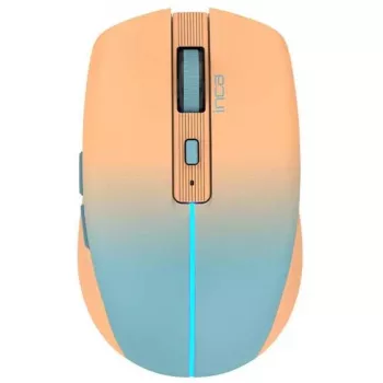 Cian Technology GmbH INCA Maus IWM-511RT Blt+Wrls RGB Grundfarbe Orange