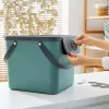 Abfallbehälter rotho Albula 40 L rechteckig Kunststoff, grün, 40 L, 400×358×340 mm