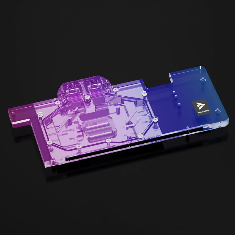 Barrow LRC2.0 Full-Coverage-GPU-Wasserkühler für ASUS TUF 3070 Aurora RGB (BS-AST3070-PA2)