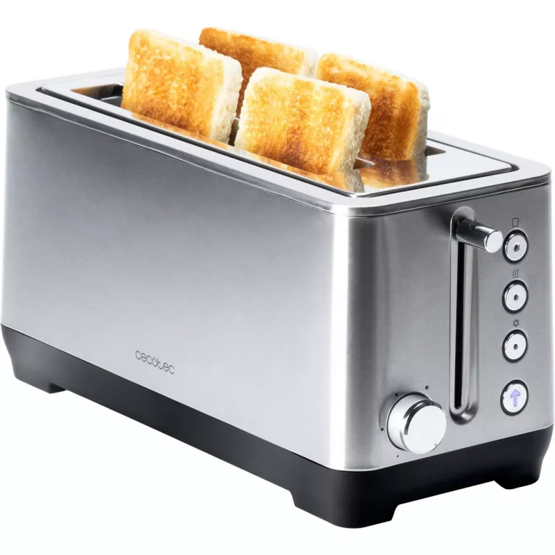 Cecotec 3086 4 Scheiben Toast oder 2 große Scheiben Bauernbrot
