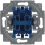 Schalt-Einsatzmodul, busch jaeger 2000/4 US, 250 V, blau/silber