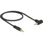 Audiokabel 3,5 mm DeLOCK 83754 1 m Schwarz
