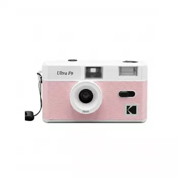 Sofortbildkamera Kodak 35mm Ultra F9 Baby pink – 35mm-Film, feste F9-Blende