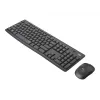 Logitech MK295 Silent – Tastatur-Maus-Set – Kabellos – 2,4 GHz – Graphite – Ungarisches Layout