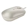 Kabelgebundene Büromaus Lenovo 540 beidhändig USB Type-C Optisch 2400 DPI Sand