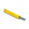 DeLOCK Woven Sleeve selbstschließend hitzebeständig 2 m x 19 mm gelb