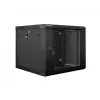Wandgehäuse LANBERG 9U 19 Zoll WF01-6609-10B, 600×600×507 mm, 60 kg, IP20, schwarz
