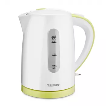 Wasserkocher Zelmer 1,7 L 2200 W Weiß Gelb