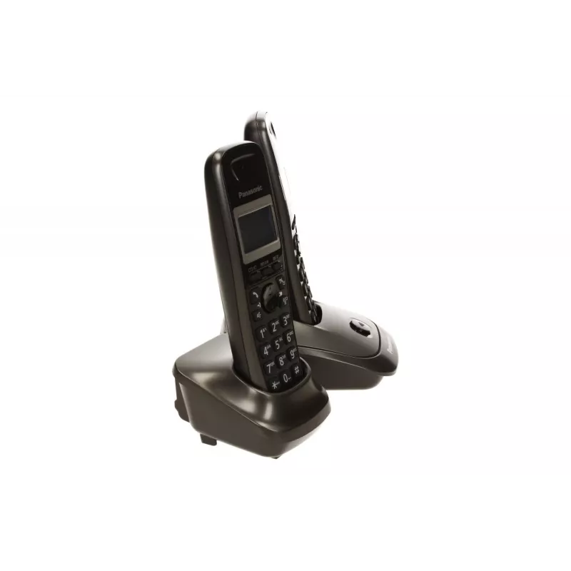 Panasonic KX-TG2512 DECT-Telefon Grau Rufnummernanzeige