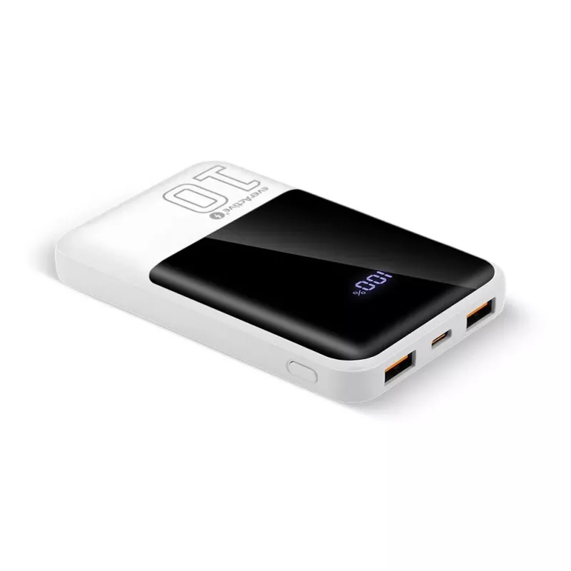 Powerbank everActive EB-10Q 10.000 mAh, 2× USB-Ausgänge, 22,5W QC4.0