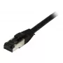 Synergy 21 Patchkabel RJ45, CAT8.1 2000 MHz, 0,25 m, schwarz, S-STP (S/FTP), TPE (Ultra SuperFlex), AWG26, Synergy 21 - Digital/Daten - Netzwerk