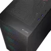 Logic DART PRO ARGB MIDI USB-C PC-Gehäuse Schwarz