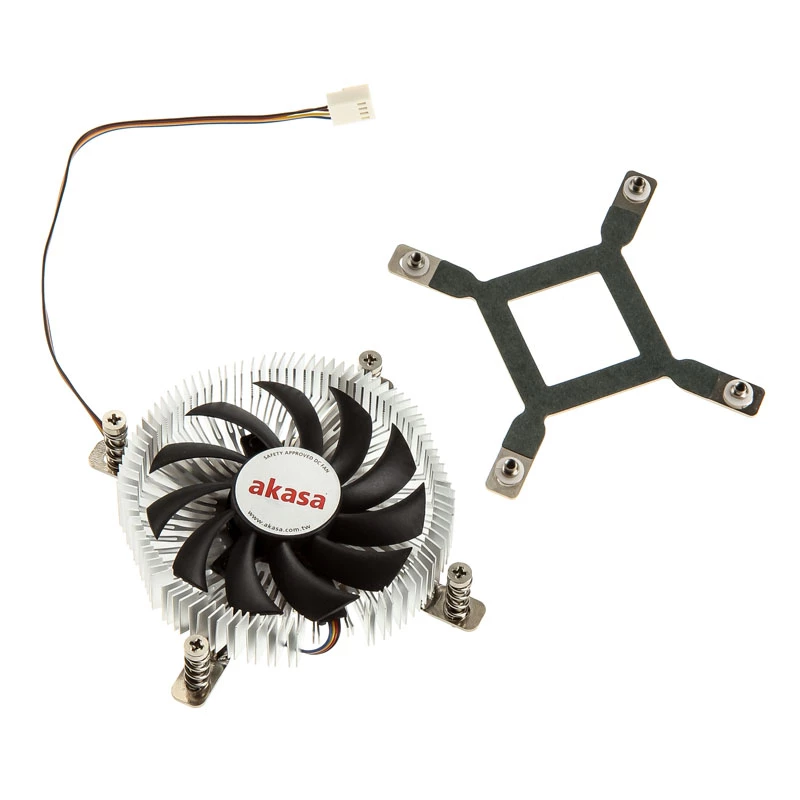 Akasa AK-CC7129BP01 Computer-Kühlsystem Prozessorkühler 7,5 cm
