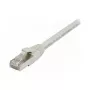 Synergy21 Patchkabel RJ45, CAT8.1 2000Mhz, 0,25m, Grau, S-STP(S/FTP), TPE/LSZH(SuperFlex), AWG26,
