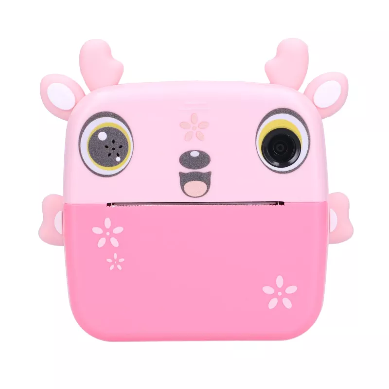 Extralink Set | Thermodrucker EPP-005 Pink + Thermopapier 3 Rollen | fawn
