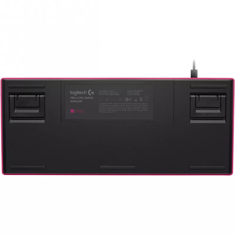 Logitech G PRO X TKL RAPID Tastatur Gaming USB QWERTY Pink