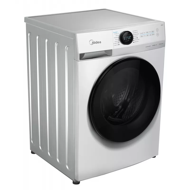 Waschmaschine Midea MF200W80WB/W-HR, Frontlader, 8 kg, 1400 U/min, LCD, Dampf, 60 cm Breite