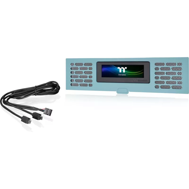 AC-067-OOCNAN-A1, Full-Tower, LCD-Panel-Kit, türkis, 5 V, 14 W, 277,5 mm