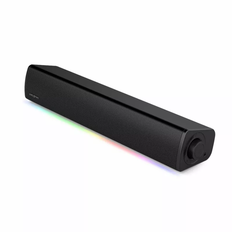 Sound Blaster GS3 Kompakte Gaming-Soundbar mit RGB und SuperWide-Technologie, USB-betrieben, Bluetooth 5.4, Kopfhörerausgang für PC und Mac