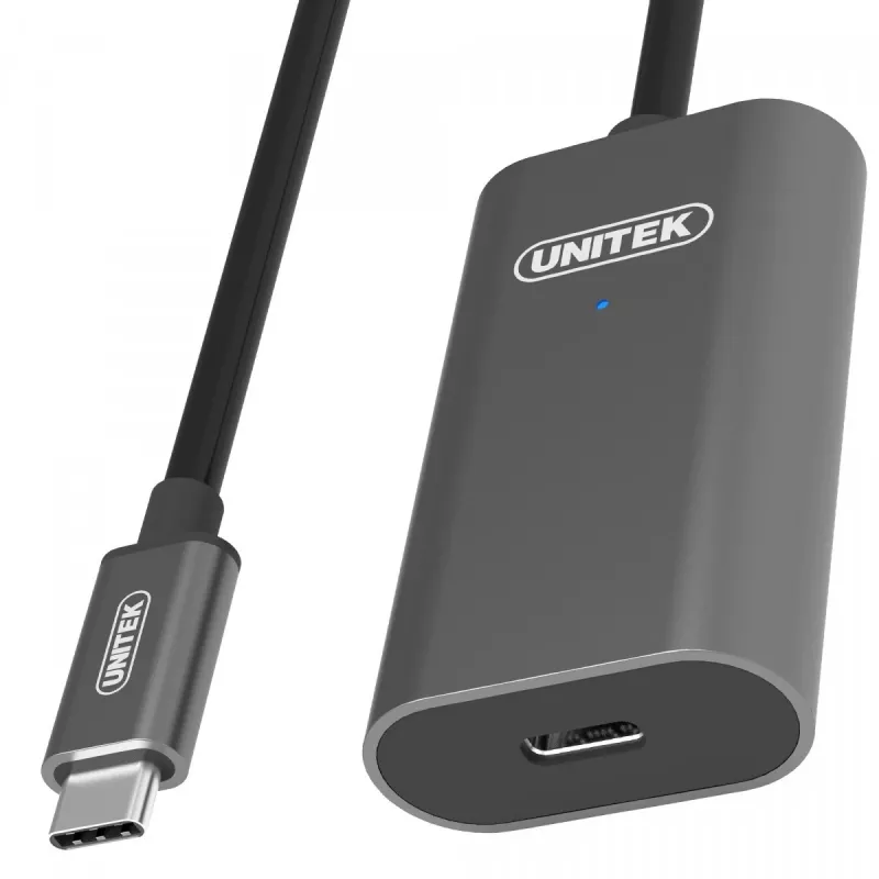USB-Kabel UNITEK U305A 5m USB 3.2 Gen 1 USB C Grau