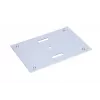 Montageplatte für 8-adrige Glasfaser-Abschlussbox, Extralink, Edelstahl, Halterungsadapter, maximale Belastung 5 kg