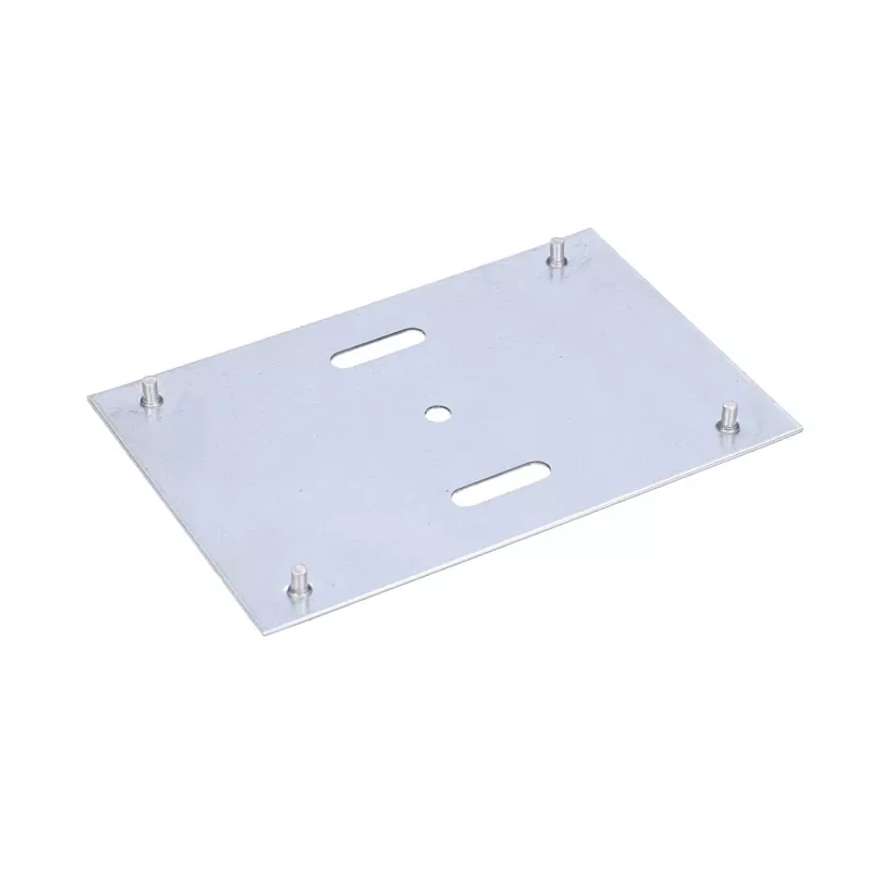 Montageplatte für 8-adrige Glasfaser-Abschlussbox, Extralink, Edelstahl, Halterungsadapter, maximale Belastung 5 kg